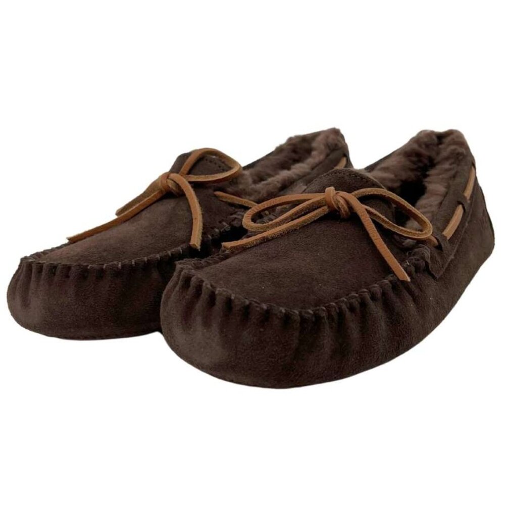 UGG Women's Dark Brown Dakota Slippers / Size 7